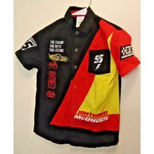 Disney Lightning Mcqueen Cotton Polo shirt  Boys Size 9/10